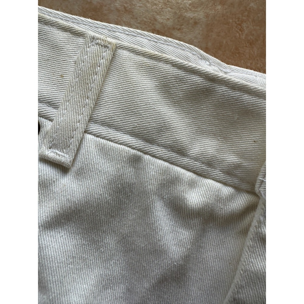 Talbots cotton denim Bermuda shorts White Women's Size: 16 - Picture 6 of 10
